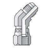 Triple-Lok 37 Flare JIC - Tube to Tube - 45 Elbow